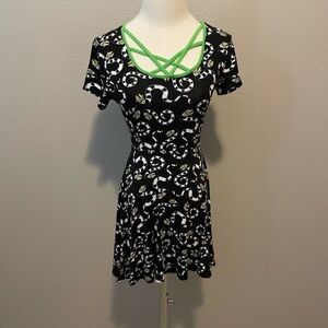 Hot Topic Beeltejuice Sandworm Dress, Size Small